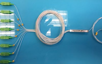 Cablage pour fibre optique