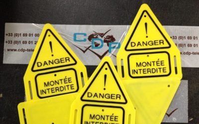 Etiquettes de danger